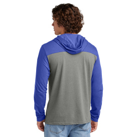 Sport-Tek ST6044 Halftime Long Sleeve Hoodie - True Royal/Vintage Heather