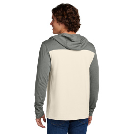Sport-Tek ST6044 Halftime Long Sleeve Hoodie - Vintage Heather/Ecru