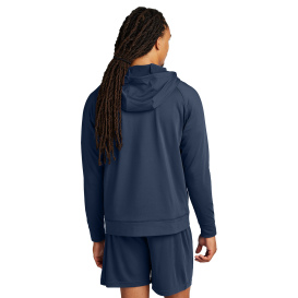 Sport-Tek ST856 Sport-Wick Stretch 1/2-Zip Hoodie - True Navy