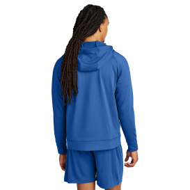 Sport-Tek ST856 Sport-Wick Stretch 1/2-Zip Hoodie - True Royal