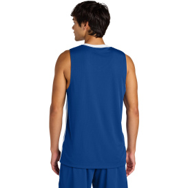 Sport-Tek ST900 Rival Basketball Rev Jersey - True Royal/White