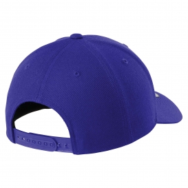 Sport-Tek STC43 Yupoong Curve Bill Snapback Cap - True Royal