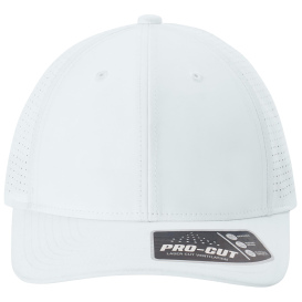 Sport-Tek STC65 Pro-Cut Adjustable Cap - White