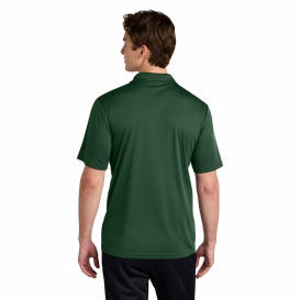 Sport-Tek ST104 Competitor United Polo - Forest Green/White