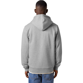 Stanley/Stella SXU011 Unisex Mixer Full-Zip Hooded Sweatshirt - Heather Gray