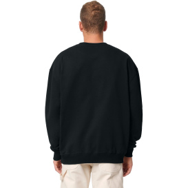 Stanley/Stella SXU029 Unisex Ledger Dry Crewneck Sweatshirt - Black