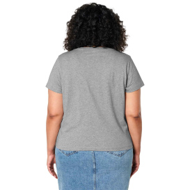 Stanley/Stella SXW032 Ladies Stella Isla V-Neck Tee - Heather Gray
