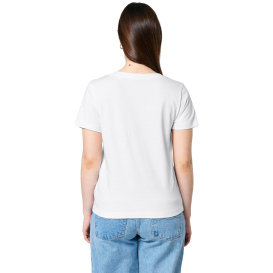 Stanley/Stella SXW032 Ladies Stella Isla V-Neck Tee - White