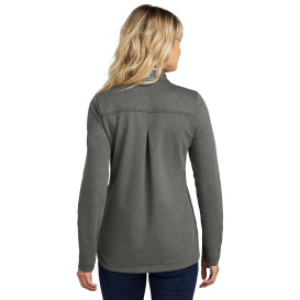TravisMathew TM1LD001 Ladies Coveside Full-Zip - Dark Grey Heather