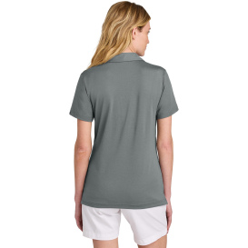 TravisMathew TM1LF071 Ladies Glenview Solid Polo - Quiet Shade Gray