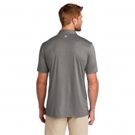 TravisMathew TM1MU410 Coto Performance Polo - Quiet Shade Grey/Heather