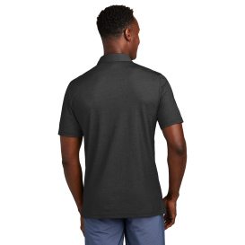 TravisMathew TM1MY404 Oceanside Heather Pocket Polo - Black Heather