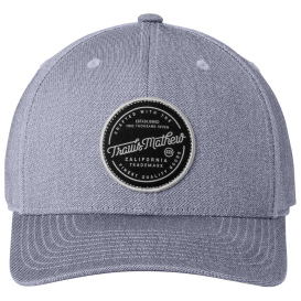 TravisMathew TM1MZ334 On Ice Patch Cap - Quiet Shade Grey Heather