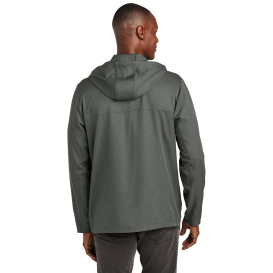 TravisMathew TM1MZ338 Balboa Hooded Full-Zip Jacket - Dark Grey Heather