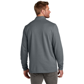 TravisMathew TM1MZ339 Coveside 1/4-Zip - Dark Grey Heather