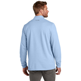 TravisMathew TM1MZ339 Coveside 1/4-Zip - Light Blue Heather