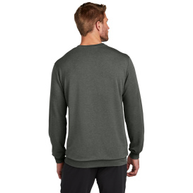 TravisMathew TM1MZ342 Long Weekend Crew - Dark Grey Heather