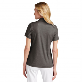 TravisMathew TM1WW002 Ladies Oceanside Heather Polo - Black Heather