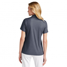 TravisMathew TM1WW002 Ladies Oceanside Heather Polo - Blue Nights Heather