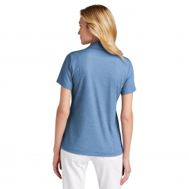 TravisMathew TM1WW002 Ladies Oceanside Heather Polo - Classic Blue Heather