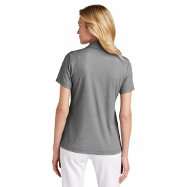TravisMathew TM1WW002 Ladies Oceanside Heather Polo - Quiet Shade Grey Heather