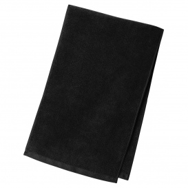 Port Authority TW20 Microfiber Fitness Towel - Black