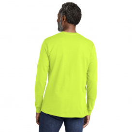 Volunteer Knitwear VL100LS All-American Long Sleeve Tee - Safety Green