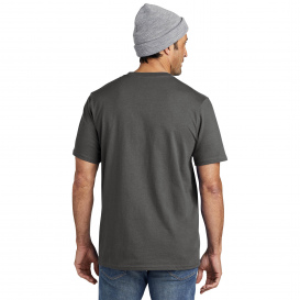 Volunteer Knitwear VL100LP All-American Pocket Tee - Grey Steel