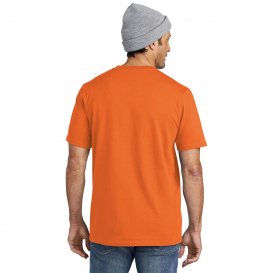 Volunteer Knitwear VL100LP All-American Pocket Tee - Safety Orange