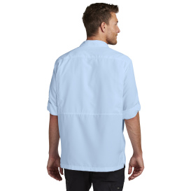 Port Authority W960 Long Sleeve UV Daybreak Shirt - Light Blue