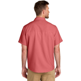 Port Authority W963 Short Sleeve UV Dockside Shirt - Coral Reef