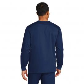 Wink WW3080 Unisex WorkFlex Snap-Front Scrub Jacket - Navy