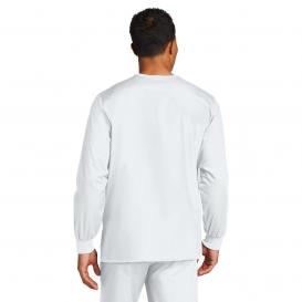 Wink WW3080 Unisex WorkFlex Snap-Front Scrub Jacket - White