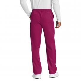 Wink WW3150T Unisex Tall WorkFlex Cargo Pocket Scrub Pants - Wine