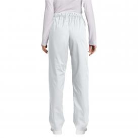 Wink WW4550P Women's Petite WorkFlex Cargo Pocket Scrub Pants - White
