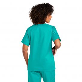 Wink WW4760 Women\'s WorkFlex Mock Wrap Scrub Top - Teal