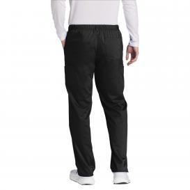 Wink WW5058 Men\'s Premiere Flex Cargo Pocket Scrub Pants - Black