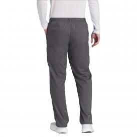 Wink WW5058 Men\'s Premiere Flex Cargo Pocket Scrub Pants - Pewter