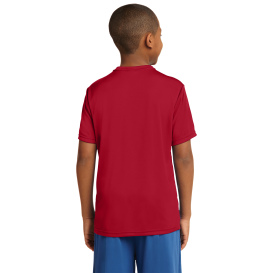 Sport-Tek YST350 Youth PosiCharge Competitor Tee - Deep Red