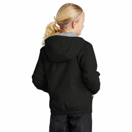Sport-Tek YST56 Youth Waterproof Insulated Jacket - Black
