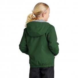 Sport-Tek YST56 Youth Waterproof Insulated Jacket - Forest Green