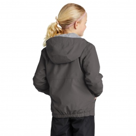 Sport-Tek YST56 Youth Waterproof Insulated Jacket - Graphite