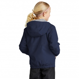 Sport-Tek YST56 Youth Waterproof Insulated Jacket - True Navy