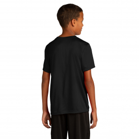 Sport-Tek YST720 Youth PosiCharge Re-Compete Tee - Black