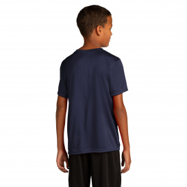 Sport-Tek YST720 Youth PosiCharge Re-Compete Tee - True Navy