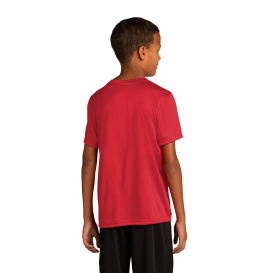 Sport-Tek YST720 Youth PosiCharge Re-Compete Tee - True Red