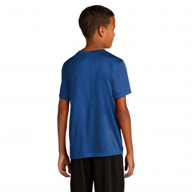 Sport-Tek YST720 Youth PosiCharge Re-Compete Tee - True Royal