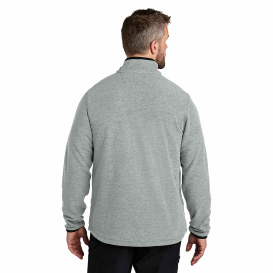 Carhartt CT106417 Textured 1/2-Zip Fleece Jacket - Heather Grey