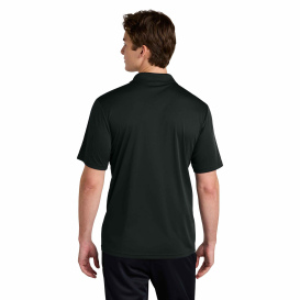 Sport-Tek ST104 Competitor United Polo - Black/White