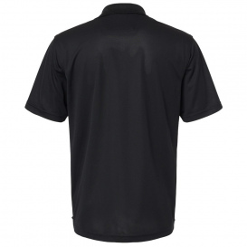 Paragon 100 Saratoga Performance Mini Mesh Polo - Black